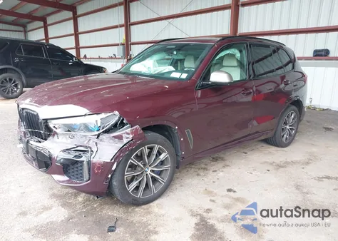 2022 BMW X5 M50I z USA, uszkodzony, nr VIN 5UXJU4C07N9K47593